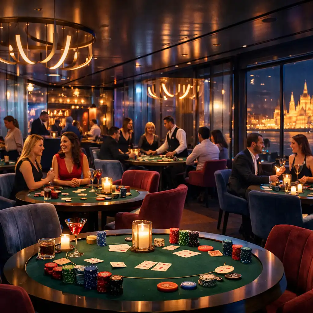 Casino hangulatú éttermi est